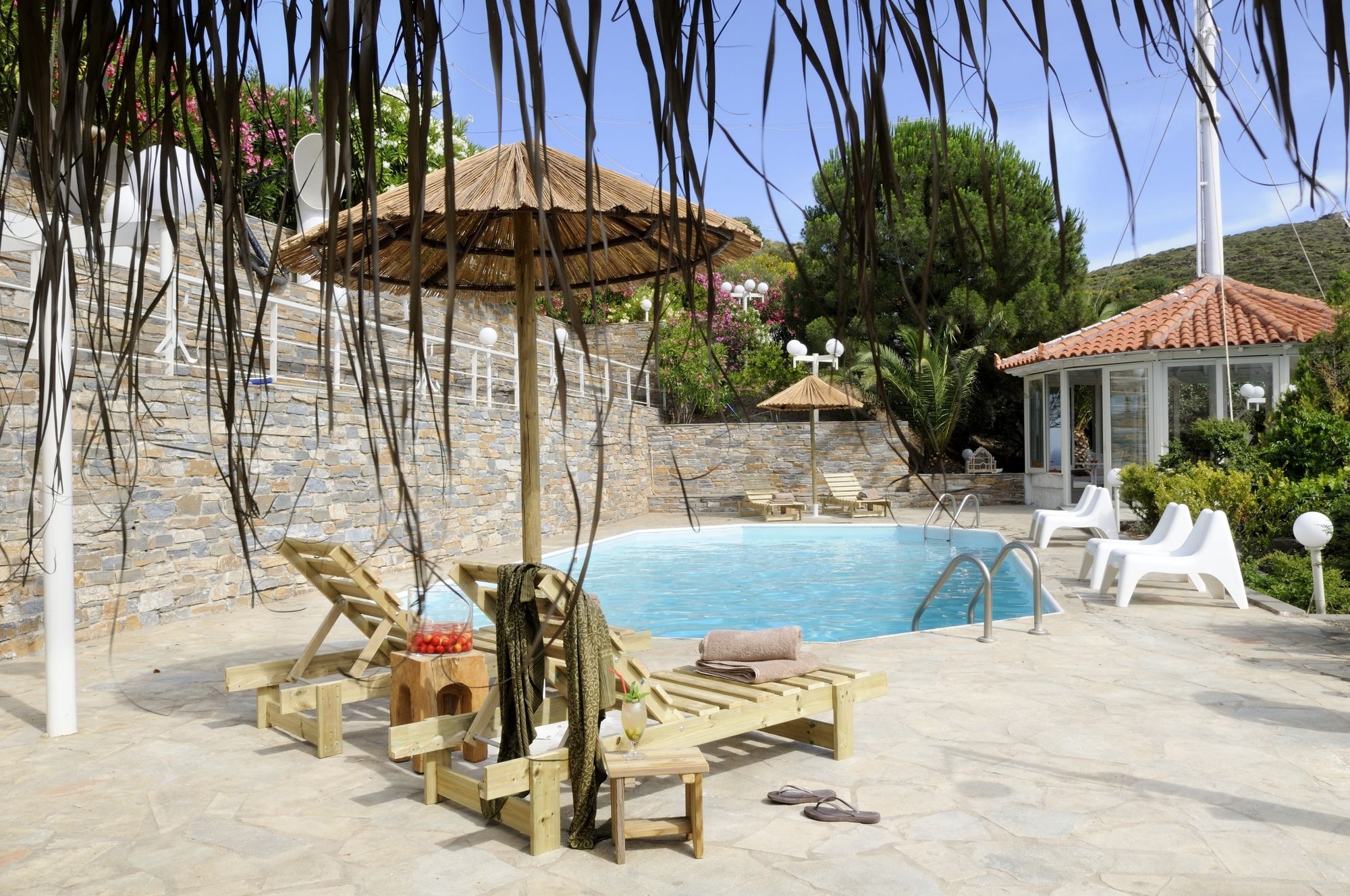 Kymothoi Rooms & Pool Bar Gavrio Buitenkant foto